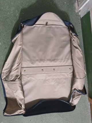 Maletín Samsonite Cuero Azul