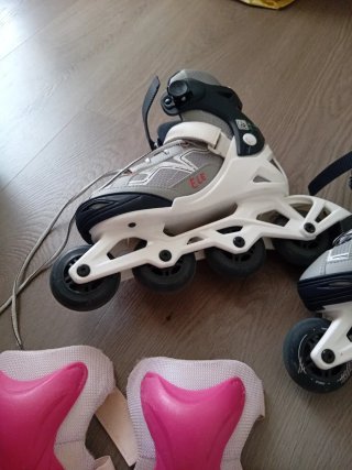 Pattini Oxelo 35-38 + Paracolpi