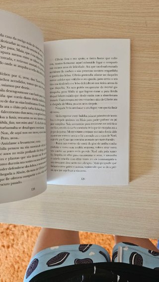O alento nas costas