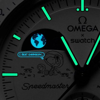 Omega x Swatch MoonSwatch Moonshine gold