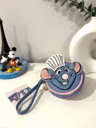 Monedero Remy Ratatouille Disney Azul y Rosa