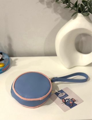 Monedero Remy Ratatouille Disney Azul y Rosa
