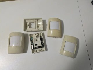 4 Detectores Alarma PIR Cableados