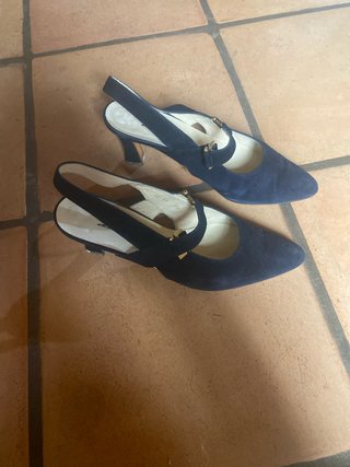Tacones Azul Talla 39