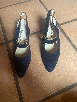 Tacones Azul Talla 39