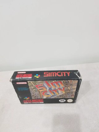Sim City Super Nintendo snes boxato completo