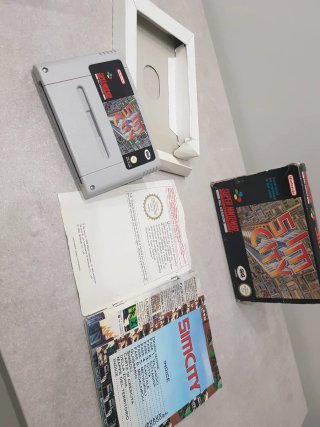 Sim City Super Nintendo snes boxato completo