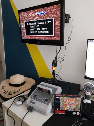 Sim City Super Nintendo snes boxato completo