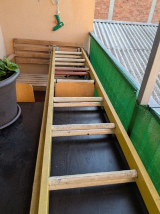 Escalera de fibra