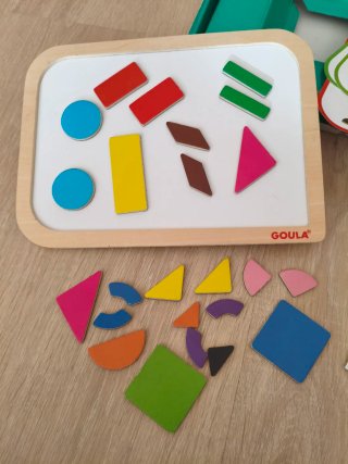 Juego de construcción magnético Goula