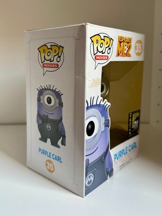 Funko Pop Minion Purple Carl 35 Despicable Me 2