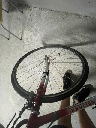 Bicicleta de carretera antigua