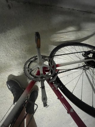 Bicicleta de carretera antigua