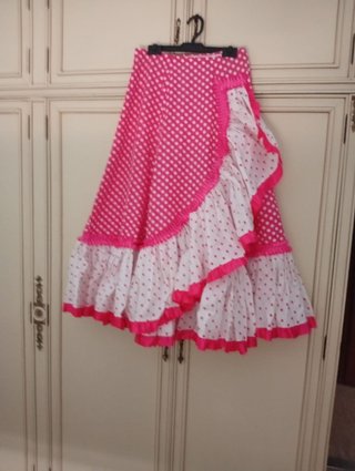Vestidos Flamenca Lunares Talla Única