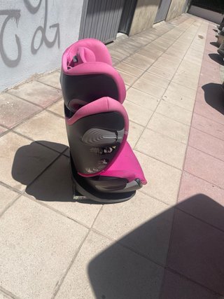 Silla coche bebé Cybex rosa