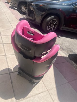 Silla coche bebé Cybex rosa