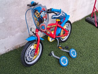 Bicicleta Patrulla Canina Niño