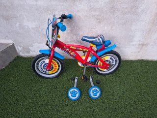 Bicicleta Patrulla Canina Niño