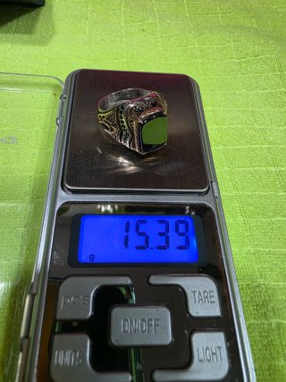 Anillo Plata Ley y Oro 18kl Antiguo Prada