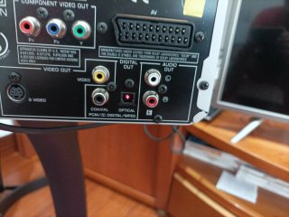 ReproductorCD/ DVD Yamaha DVD-E600 Plata