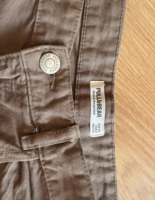 Pantalones cargo marrones