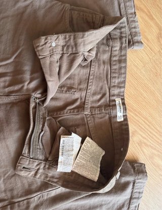Pantalones cargo marrones
