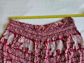 Pantalón estampado elefantes mujer talla única