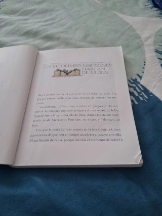 Libro La Odisea adaptado a niños