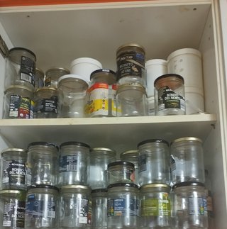 Tarros de cristal para conservas