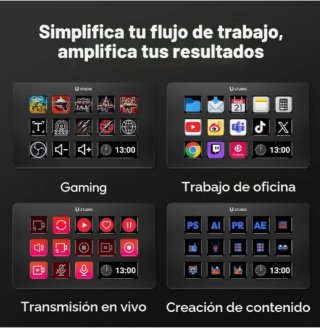 ULANZI D200 Controlador Estudio 13 Botones LCD
