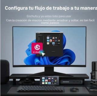 ULANZI D200 Controlador Estudio 13 Botones LCD