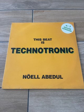 Vinilo Technotronic Nöell Abedul