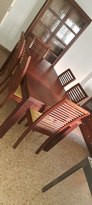 Conjunto Salón Comedor Madera