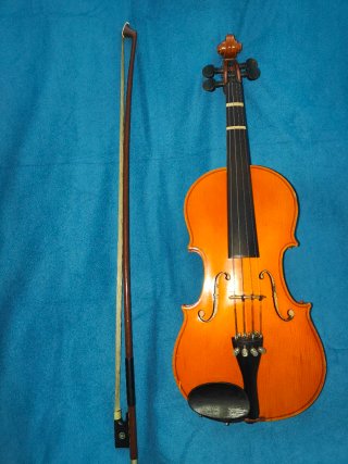 Violín 4/4 con Estuche Rígido y Arco