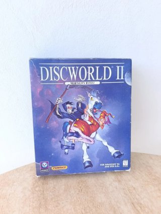 Juego PC caja grande Discworld II: Mortality Bytes