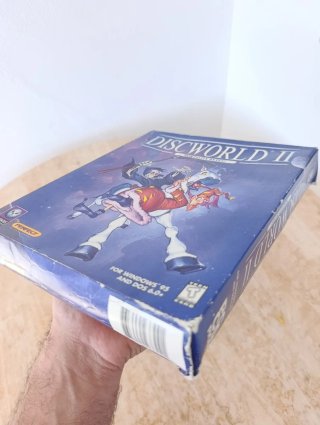 Juego PC caja grande Discworld II: Mortality Bytes