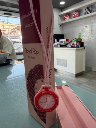 Swatch Royal Pop Otto Rosso Audemars Piguet