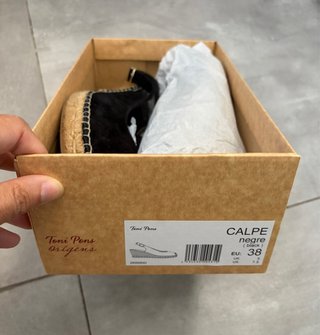 Cuñas Toni Pons Negras Talla 38