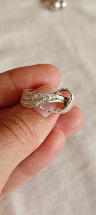 Anillos de diseño, plata