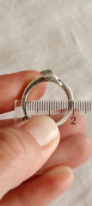 Anillos de diseño, plata