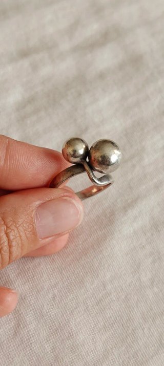 Anillos de diseño, plata