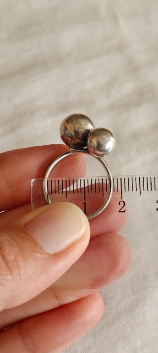 Anillos de diseño, plata