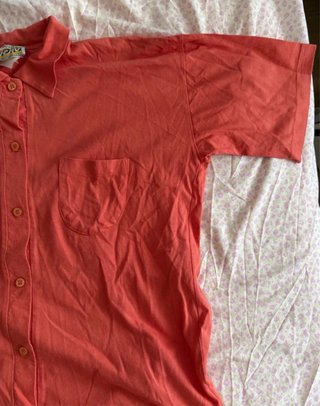Camisa manga corta vintage - Talla S/M