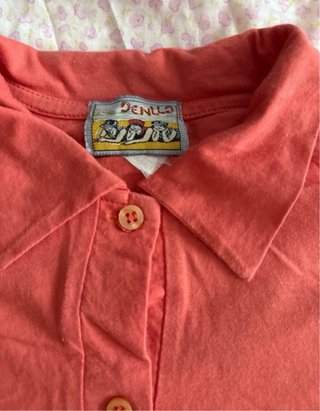 Camisa manga corta vintage - Talla S/M