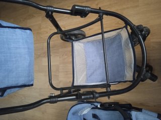 Carrito de muñecas completo: silla, capazo y grupo