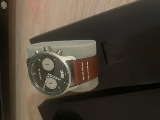 Reloj Detomaso Cronógrafo Verde y Marrón