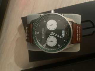 Reloj Detomaso Cronógrafo Verde y Marrón