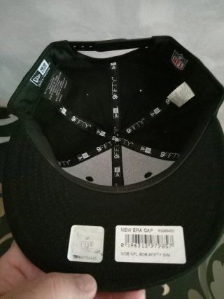 Gorra New Era Raiders Snapback Negra