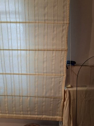 Estor de tela beige