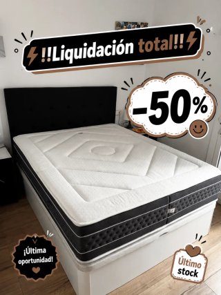 Canapé con materasso in memory foam e carbonio, nuovo